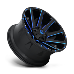 Felga aluminiowa D644 CONTRA Gloss Black Blue Tinted Clear FUEL - 2
