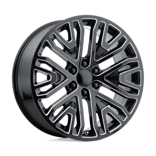 Felga aluminiowa PR197 Gloss Black Milled PERFORMANCE REPLICAS