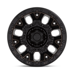 Felga aluminiowa D824 Traction Matte Black W/ Double Dark Tint Fuel - 3