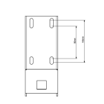 Mocowanie markizy Manta Wing / Bat Wing Front Runner - 5