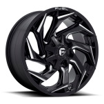 Felga aluminiowa D753 Reaction Gloss Black Milled Fuel - 3