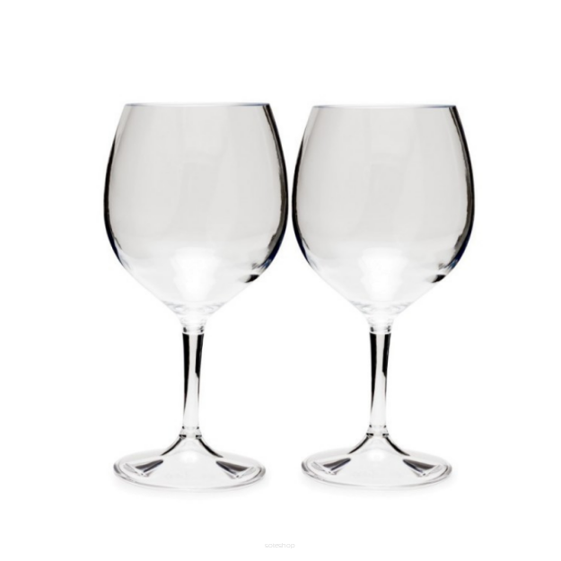 Turystyczne kieliszki do wina czerwonego 445 ml 2 szt GSI
