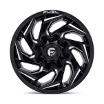 Felga aluminiowa D753 REACTION Gloss Black Milled FUEL - 2
