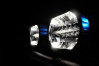 LAZER Sentinel 9'' Chrome ze światłami pozycyjnymi – okrągła lampa LED - 7