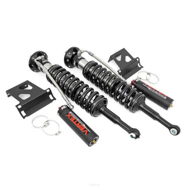 Amortyzatory regulowane przód Coilover Rough Country Vertex Lift 6