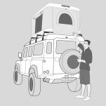 NAMIOT DACHOWY AUTOHOME AIR TOP BLACK STORM LARGE - 23