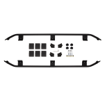 Reling ochronny bagażnika ARB Base Rack - boczny - 4