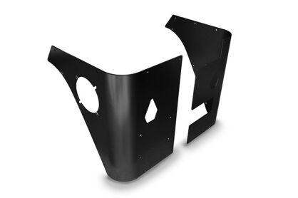 Narożniki ochronne krótkie tylne stalowe POISON SPYDER - Jeep Wrangler TJ