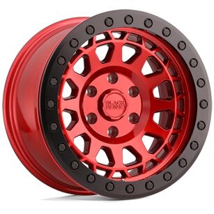 Felga aluminiowa PRIMM BEADLOCK Candy Red With Black Ring BLACK RHINO