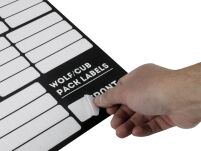 Etykiety na skrzynie transportowe Wolf/Cub Pack Front Runner - 5