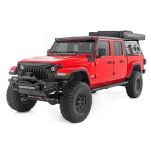 Progi, stopnie boczne czarne Rough Country Oval Nerf Steps - 4