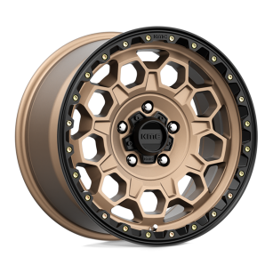 Felga aluminiowa KM545 Trek Matte Bronze W/ Black LIP KMC