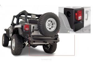 Osłony narożników tylnych BUSHWACKER - Jeep Wrangler JK 2 drzwi