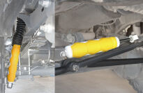 Osłony amortyzatorów czarne DAYSTAR - 2