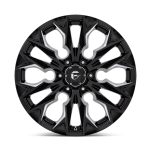 Felga aluminiowa D803 FLAME Gloss Black Milled FUEL - 2