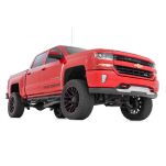 Progi, stopnie boczne czarne Rough Country Nerf Steps - 2