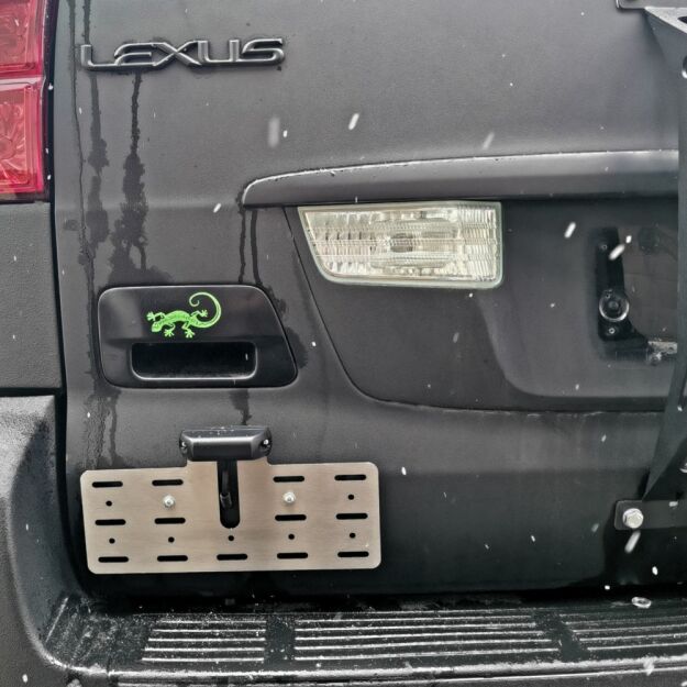 Uchwyt na tablicę rejestracyjną led (eu) Bison Gear