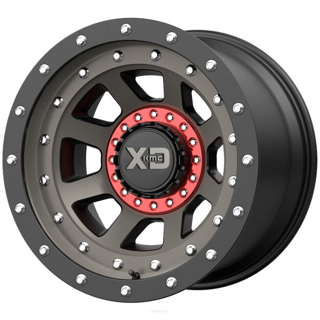 Felga aluminiowa XD137 FMJ Satin Black/Dark Tint Clear Coat XD Series