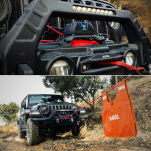 Wyciągarka elektryczna X-BULL WINCH TOUGH 14500 12V lina syntetyczna - 5