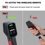 Wyciągarka elektryczna X-BULL WINCH TOUGH 14500 12V lina syntetyczna - 10