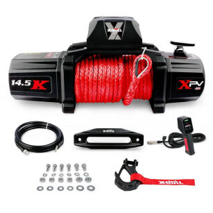 Wyciągarka elektryczna X-BULL WINCH TOUGH 14500 12V lina syntetyczna