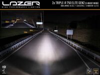 Zestaw dwóch lamp LAZER TRIPLE-R 750 Elite (Gen2) z systemem montażu w fabrycznym grillu – VW AMAROK (2023 -) - 9