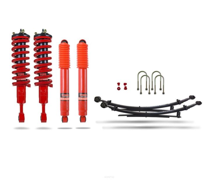 Pedders 1.75 Inch Suspension Lift Kit. With Improved Ride & Assembled struts. Ford Ranger, PX