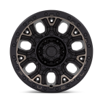 Felga aluminiowa D824 Traction Matte Black W/ Double Dark Tint Fuel - 3