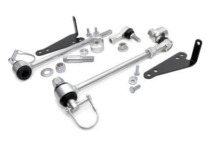 Łączniki stabilizatora przednie rozpinane Rough Country - Lift 2,5" - Jeep Wrangler TJ