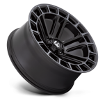 Felga aluminiowa D720 HEATER Matte Black Double Dark Tint Machined FUEL - 3