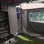 Ściany do markizy zadaszenia Alu Cab 270 strona lewa - 2