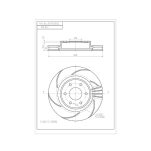 Tarcza hamulcowa wzmocniona Pedders - 2