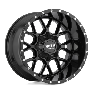 Felga aluminiowa MO986 SIEGE Gloss Black MOTO METAL
