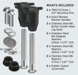 Szpilki mocujące 2 trapy TRED PRO - ARB-T2QRMP - 3