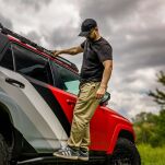 Uchwyt/rączka viper do bagażnika dachowego (2 szt. w zestawie) Bison Gear - 7