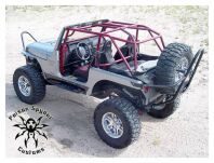 Narożniki ochronne wycięte tylne stalowe POISON SPYDER - Jeep Wrangler TJ - 2