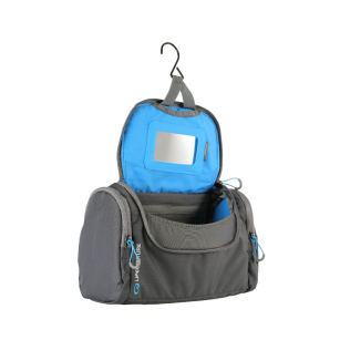 Kosmetyczka turystyczna Wash Holdall szary niebieski Lifeventure