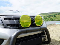 Bursztynowa osłona lampy LED Sentinel - 2