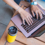 Termiczna butelka kubek TKWide VI 355 ml żółta Klean Kanteen - 5