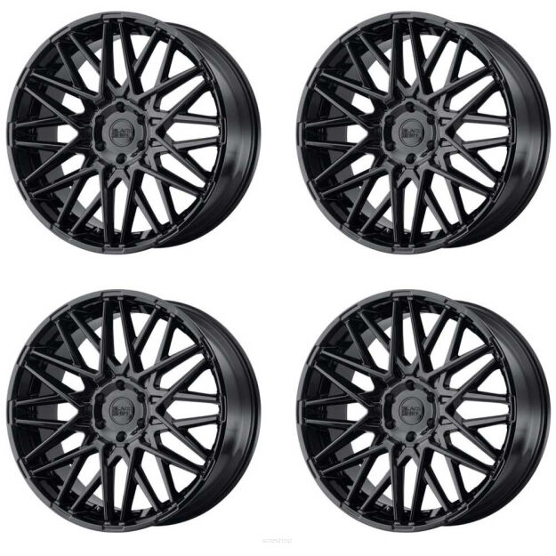 Komplet felg aluminiowych Gloss Black Morocco Black Rhino