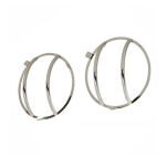 Komplet chromowanych osłon przednich relektorów Euro Smittybilt - Jeep Wrangler TJ 97-06 - 2