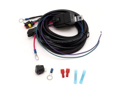 Wiązka do podłączenia pojedynczej lampy 12V - LAZER Triple-R (Gen2), Linear 12 / 18 Elite i Sentinel - ze światłami pozycyjnymi