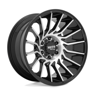 Felga aluminiowa MO807 Gloss Black Machined MOTO METAL