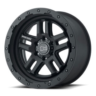Felga aluminiowa 8x17" 5x120 ET30 Matte Black Barstow Black Rhino - Volkswagen Amarok