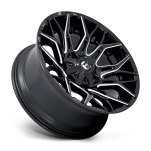 Felga aluminiowa D769 TWITCH Glossy Black Milled FUEL - 2