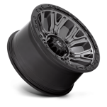 Felga aluminiowa D825 TRACTION Matte Gunmetal W/ Black Ring FUEL - 3