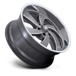 Felga aluminiowa U133 DESPERADO Anthracite Milled Diamond Cut Lip US MAGS - 2