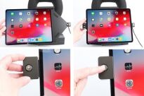 Uchwyt aktywny do instalacji na stałe z blokadą na kluczyk do Apple iPad Pro 12.9 2020 (A2069, A2232, A2229) - 4