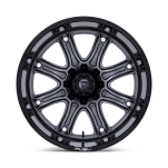 Felga aluminiowa DARKSTAR Matte Gunmetal W/ Black Lip FUEL - 3