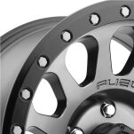 Felga aluminiowa D601 Vector Matte Gunmetal/Black Bead Ring Fuel - 4